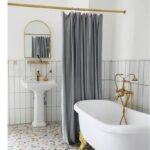 rideau de douche luxe stella pour une salle bain raffinee 183 1