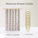 Rideau De Douche Marocain Ouzoud : Charme Et Originalité Pour Votre Salle De Bain