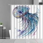 rideau de douche meduse tapiya elegance et tranquillite 196 1