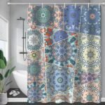 Rideau De Douche Motif Amper Pour Un Style élégant Dans Votre Salle De Bain