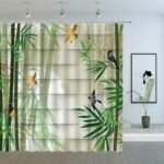 rideau de douche oiseaux valaste elegance et fraicheur 551 1