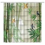 rideau de douche oiseaux valaste elegance et fraicheur 786 1