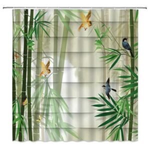 rideau de douche oiseaux valaste elegance et fraicheur 786 1