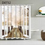 Rideau De Douche Original Onga En Tissu Pour Une Salle De Bain Unique - 90 x 180