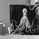 rideau de douche pieuvre tinago pour une salle bain vivante 793 1