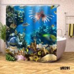 Rideau De Douche Poisson Takob Pour Une Salle De Bain Apaisante