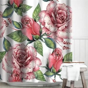 rideau de douche rose atsumo elegance et protection pour votre bain 509 1