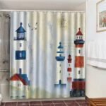 Rideau De Douche Style Marin Emida Pour Une Salle De Bain Apaisante