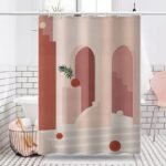Rideau De Douche Taupe Arola : élégance Et Intimité Pour Votre Salle De Bain