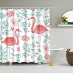 rideau de douche textile lavable caleona elegant et durable 392 1