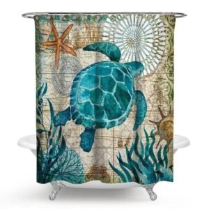 rideau de douche tortue limunsu elegance et resistance a lhumidite 782 1