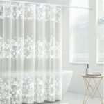 rideau de douche transparent sugata pour une salle bain lumineuse 150 678 1