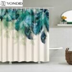 rideau de douche vert emeraude manapo pour une touche elegante 775 1