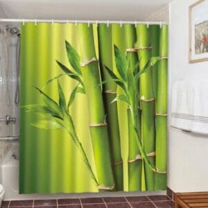 Rideau De Douche Zen Bambou Ashita Pour Une Salle De Bains Apaisante