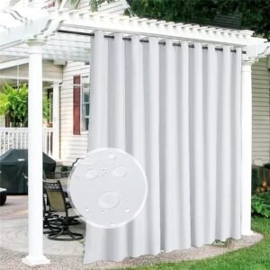 rideau de tonnelle atono blanc pour un jardin elegant et resistant 594 1
