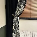 Rideau Design Noir Et Blanc Pour Une Touche élégante à Votre Intérieur