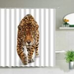 rideau douche animaux remil pour une salle de bain tropicale amusante 500 1