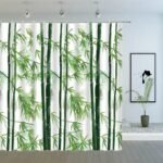 rideau douche bambou wulai elegance et fonctionnalite 810 1