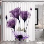 rideau douche fleurs saruo fraicheur et style pour votre salle 263 1