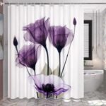 rideau douche fleurs saruo fraicheur et style pour votre salle 738 1