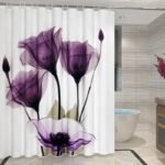 rideau douche fleurs saruo fraicheur et style pour votre salle 860 1
