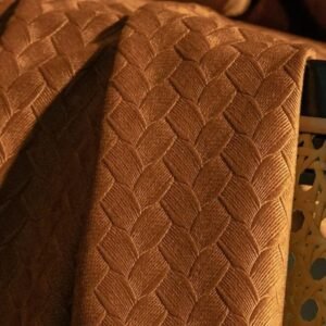 rideau dysna en sur mesure avec motif tresse elegant et bande 373 1