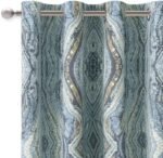 rideau eiker a motifs fractals avec options de hauteur bande 404 1