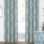Rideau Eiker à Motifs Fractals Avec Options De Hauteur Bande Disponibles