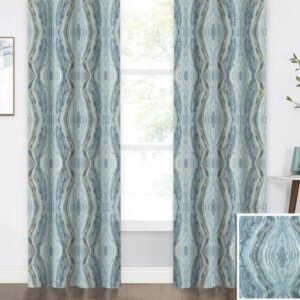 rideau eiker a motifs fractals avec options de hauteur bande 600 1
