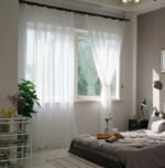 rideau en voilage blanc pure douceur et intimite hauteur bande 281 1