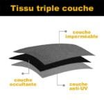 Rideau Extérieur Atono Beige - Protection Contre La Lumière Intrusive