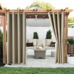 Rideau Extérieur Forest En Taupe - Isolant Et Résistant Aux éléments