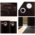 rideau exterieur impermeable en chocolat noir pour toutes saisons 258 1