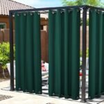 Rideau Extérieur Imperméable Sungei En 6 Couleurs Résistants Au Vent
