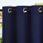 Rideau Extérieur Imperméable Sungei En 6 Couleurs Résistants Au Vent
