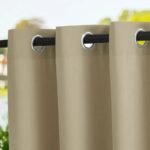 Rideau Extérieur Imperméable Sungei En 6 Couleurs Résistants Au Vent