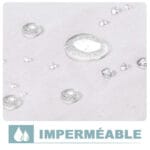 Rideau Extérieur Imperméable Sungei En 6 Couleurs Résistants Au Vent