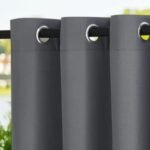 Rideau Extérieur Imperméable Sungei En 6 Couleurs Résistants Au Vent