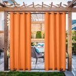 Rideau Extérieur Imperméable Sungei En 6 Couleurs Résistants Au Vent