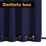 Rideau Extérieur Imperméable Sungei En 6 Couleurs Résistants Au Vent