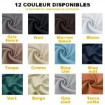 Rideau Extérieur Jujubier En Toile Imperméable – Hauteur Bande Ajustable