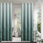 rideau exterieur liyuri vert style et protection contre 894 1