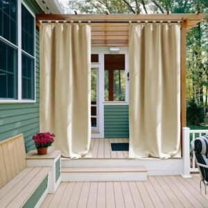 rideau exterieur macdow avec pattes velcro protection sur mesure 470 1