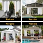 Rideau Extérieur Macdow Avec Pattes Velcro – Protection Sur Mesure