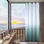 rideau exterieur niaouli en degrade turquoise a blanc 857 1