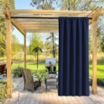 Rideau Extérieur Odaki Bleu Foncé – Résistant Et Sur Mesure