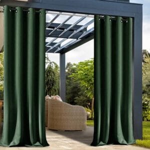 Rideau Extérieur Oliver : Protection Solaire Opaque En Couleur Sapin 3 Rideau Extérieur Oliver: Protection Solaire Opaque En Couleur Sapin