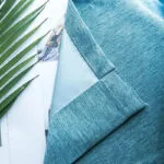 Rideau Glomma Bleu : élégance Scandinave Pour Votre Salon