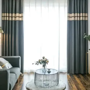 Rideau Glomma Gris : élégance Scandinave Pour Votre Salon