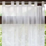 Rideau Imperméable En Polyester Imitation Lin Pour Votre Espace Extérieur